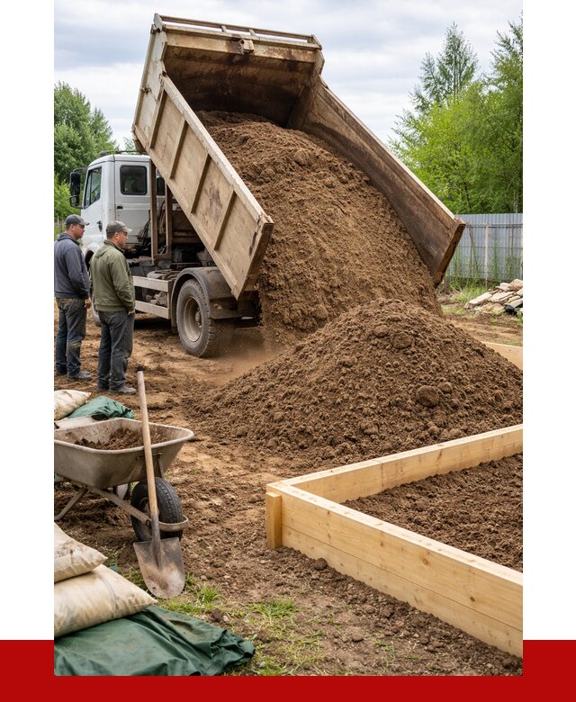 Торфо песчаная смесь в Дзержинском с доставкой от 1893 р. | ПРОНЕРУДДзж