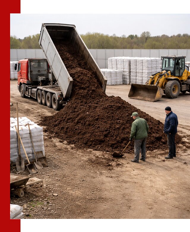 Доставка торфяных смесей оптом и в розницу в Дзержинском