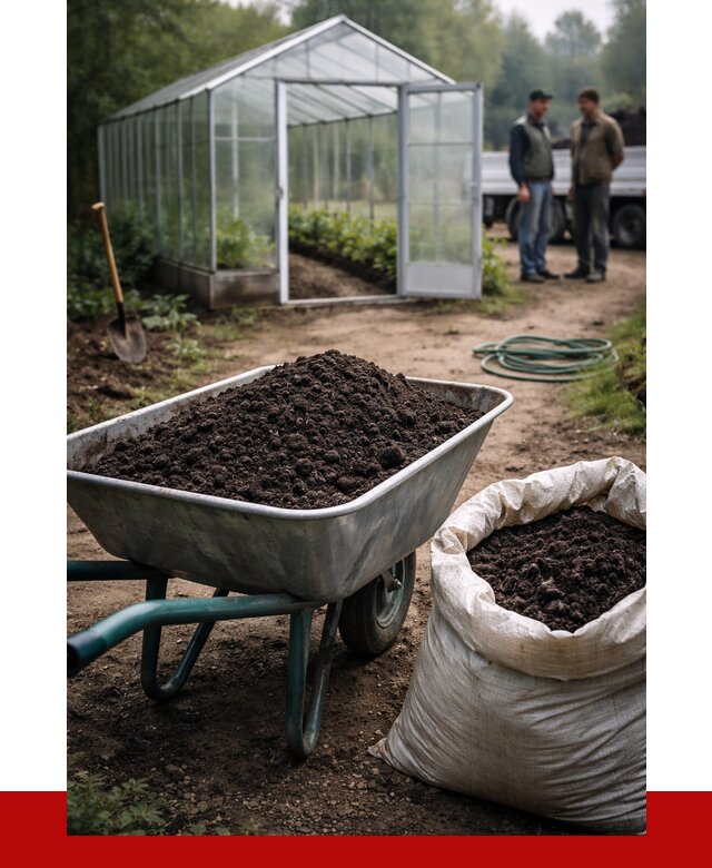 Чернозем для теплицы в Дзержинском с доставкой от 1535 р. | ПРОНЕРУДДзж