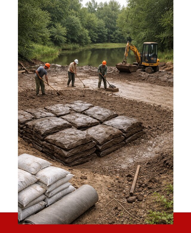 Купить глину для пруда в Дзержинском от 4605 р. с доставкой | ПРОНЕРУДДзж