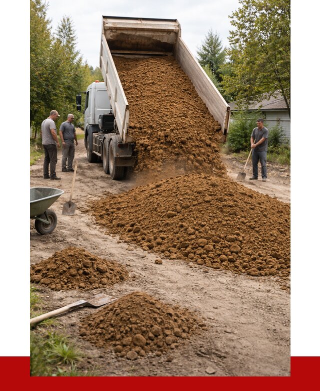 Купить суглинок с доставкой в Дзержинском от 2559 р. за куб | ПРОНЕРУДДзж