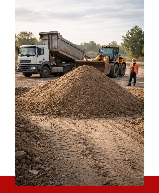 Купить песчаный грунт с доставкой в Дзержинском от 4298 р. | ПРОНЕРУДДзж