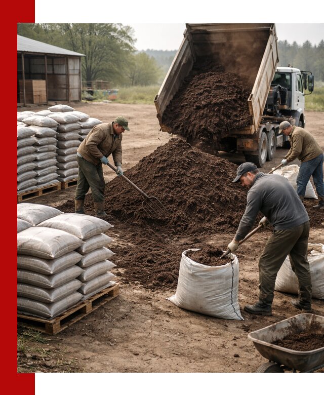 Доставка компоста оптом и в розницу в Дзержинском
