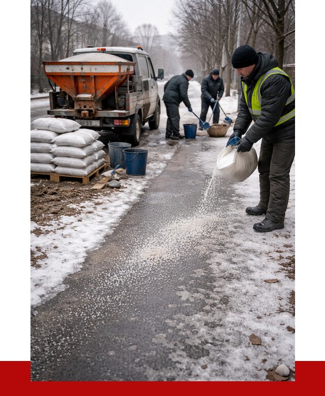 Реагент против гололеда в Дзержинском с доставкой от 4605 р. | ПРОНЕРУДДзж