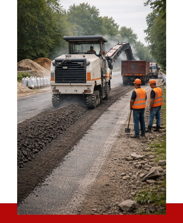 Фрезерованный асфальт в Дзержинском от 2251 р./куб. | ПРОНЕРУДДзж