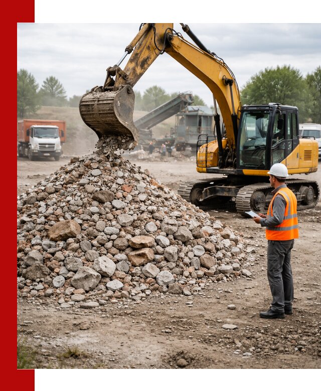 Доставка и вывоз строительного боя в Дзержинском