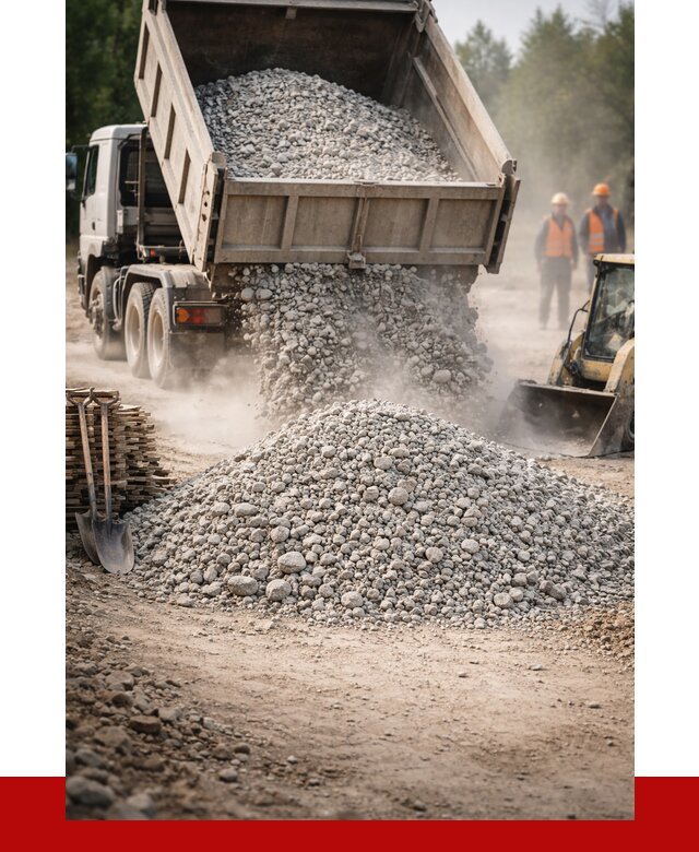 Купить дробленый бетон в Дзержинском от 1740 р./куб | ПРОНЕРУДДзж