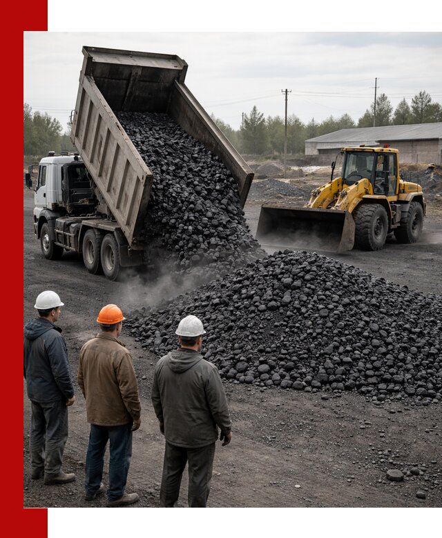 Доставка угля антрацита в Дзержинском с самосвалами и погрузкой