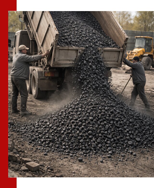 Доставка угля семечка самосвалами в Дзержинском