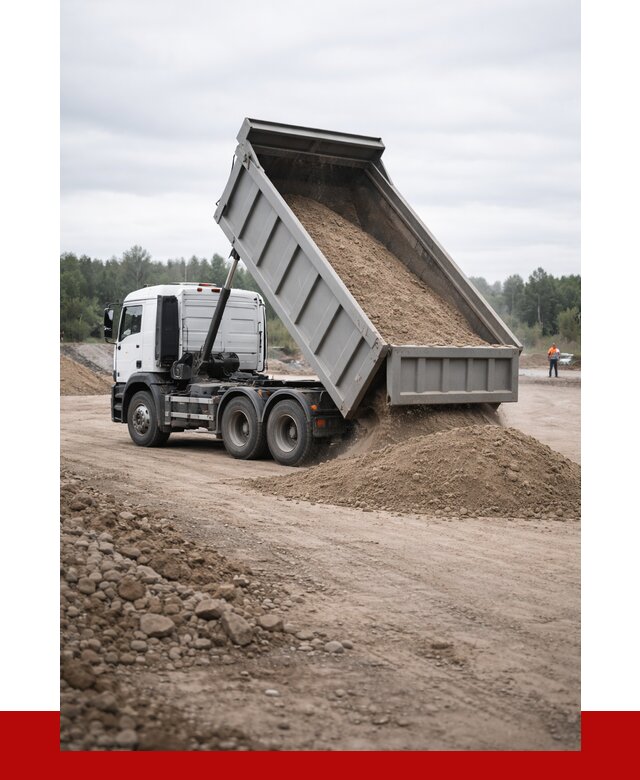 Доставка самосвалом 15 кубов в Дзержинском от 6652 руб. | ПРОНЕРУДДзж