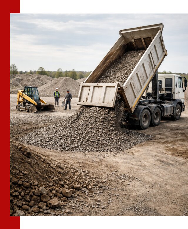 Доставка самосвалом 25 м³ в Дзержинском быстро и надежно