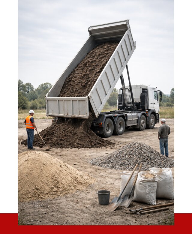 Доставка самосвалом 30 кубов в Дзержинском от 8699 р. | ПРОНЕРУДДзж