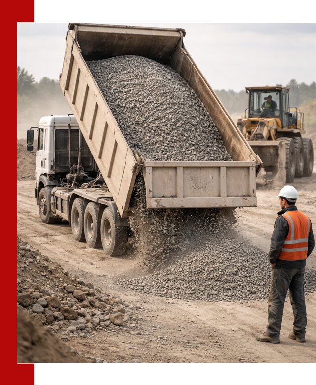 Доставка самосвалом 40 кубов цемента и сыпучих в Дзержинском