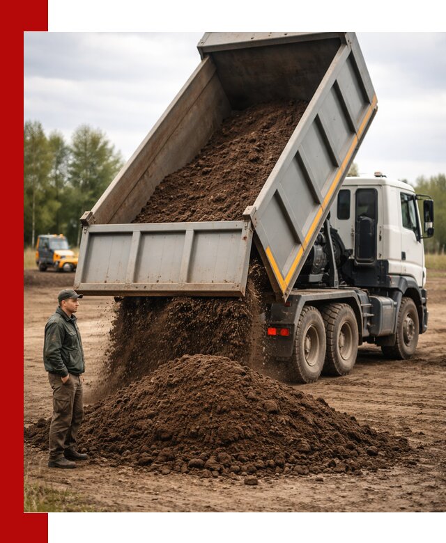 Аренда самосвала с водителем в Дзержинском для сыпучих грузов и навоза