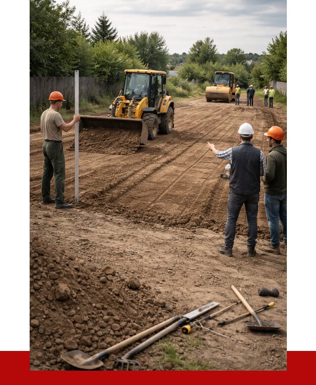 Планировка участка грунтом в Дзержинском от 4605 р ПРОНЕРУДДзж