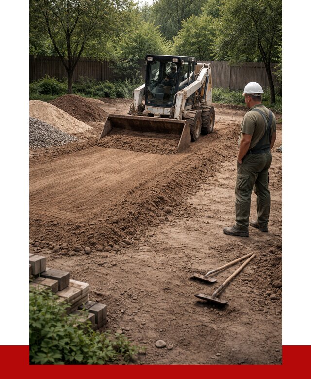 Выравнивание участка под ключ в Дзержинском от 3582 р. | ПРОНЕРУДДзж